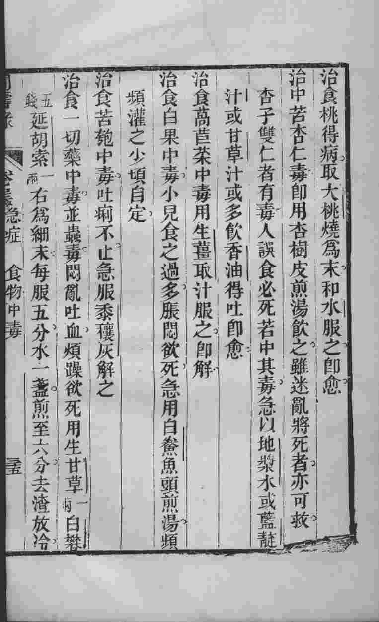 同寿录  卷尾